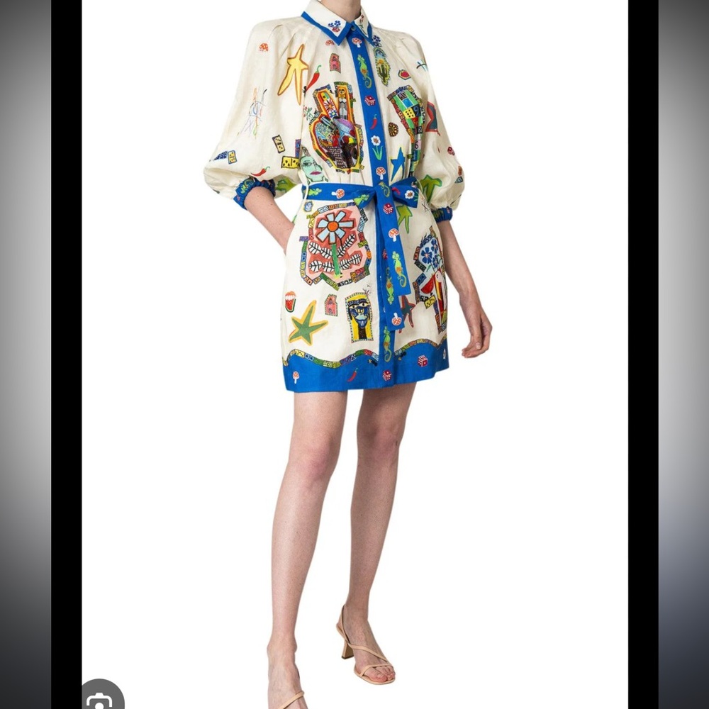 New with Tags - Alemais Players Club Mini Dress - Picture 10 of 16